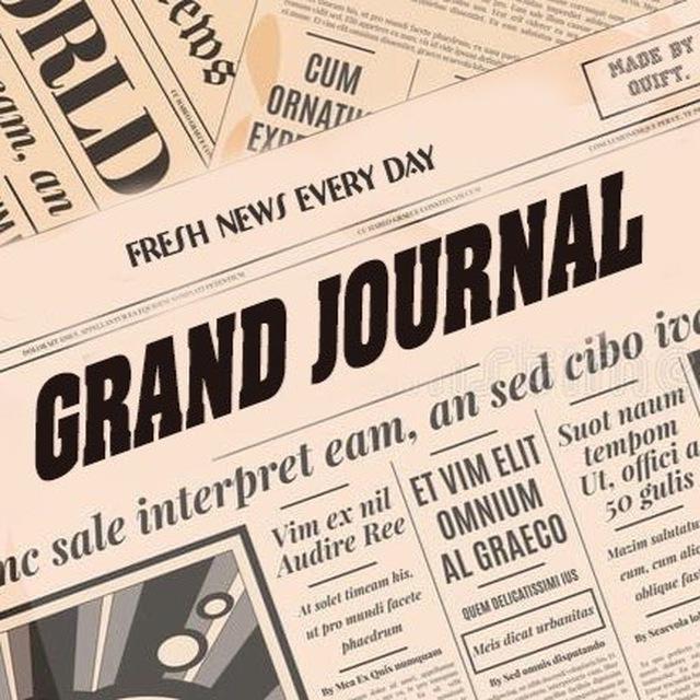 🛑GRAND JOURNAL🛑