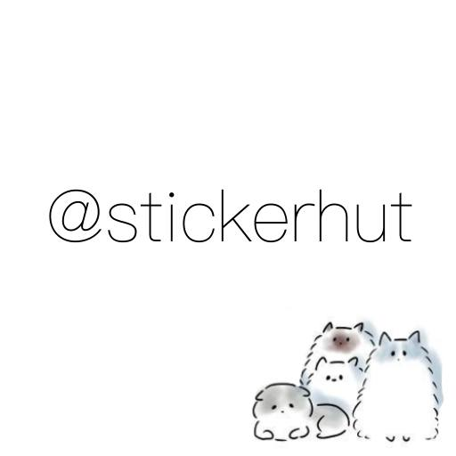 Sticker hut