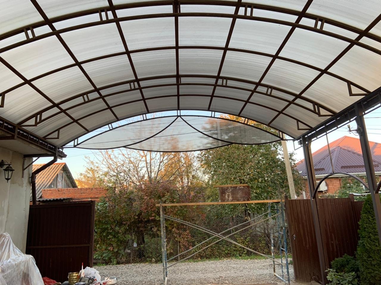 Заборы. Навесы, Ворота.