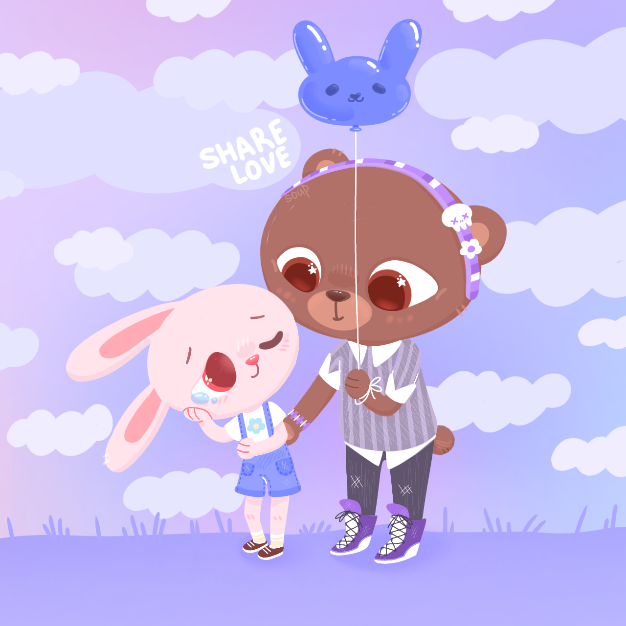 Soupy Po illustrations🍜