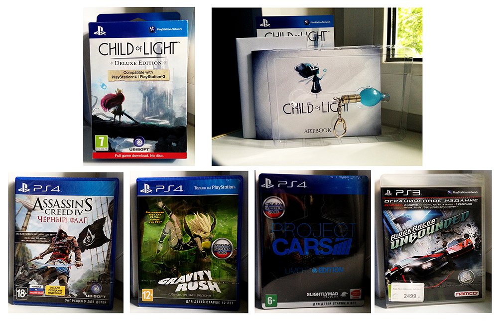 Игры для игровых приставок