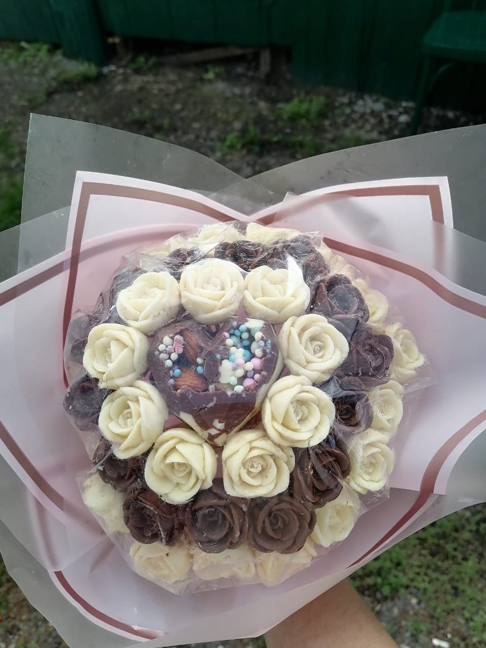 Шоколадные букеты 💐конфеты🍬 шоколад🍫 ручной работы 😍