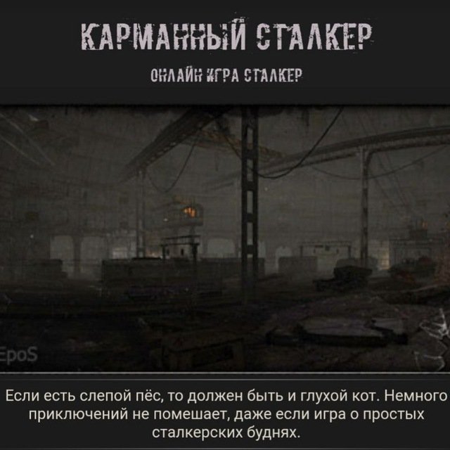 Карманный Сталкер