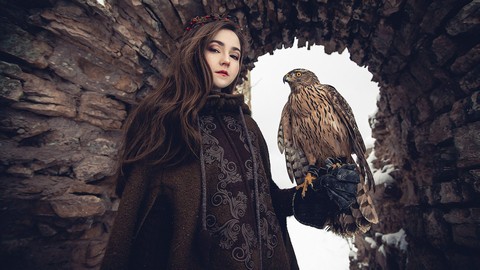 Девушка-волк