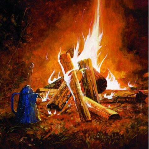 У рыбацкого костра...