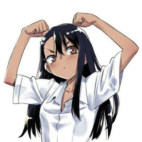 Она нарисованная