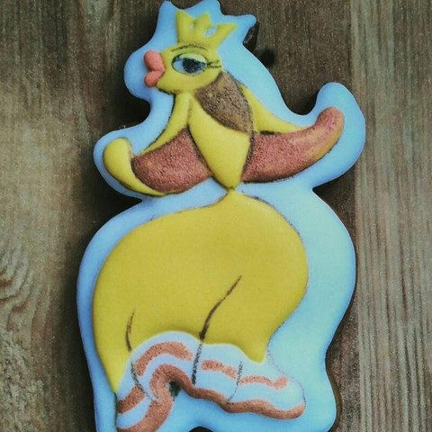 Имбирно-медовые пряники ручной работы