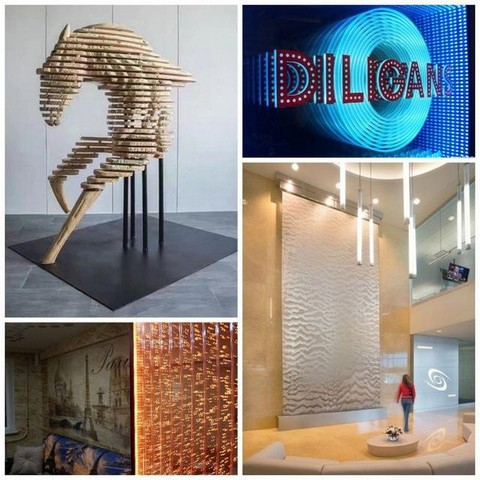 АкваЛедСтрой /пузырьковые панели и колонны, водопады по стеклу, зеркалу, камню/бесконечные зеркала