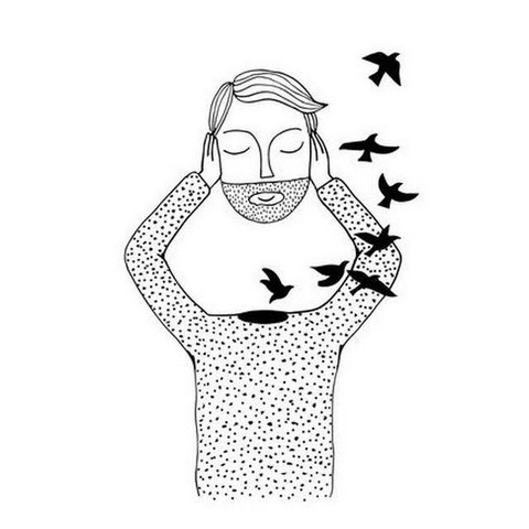 В комнате цветных пелерин